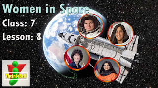 women in space, class 7, lesson 8, questions and answers, notes, activities, full solutions, assam, scert