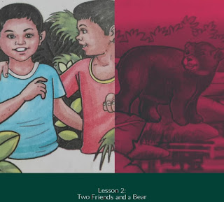Lesson 2 | Two Friends and a bear | Class 3 | English | Questions Answers | SCERT ASSAM