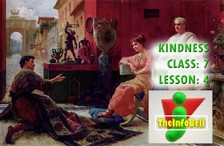 questions and answers, kindness, class 7, lesson 4, full notes