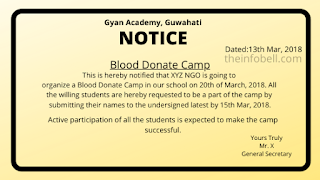 English Grammar | Class 9 | Notice Writing | SEBA | NCERT