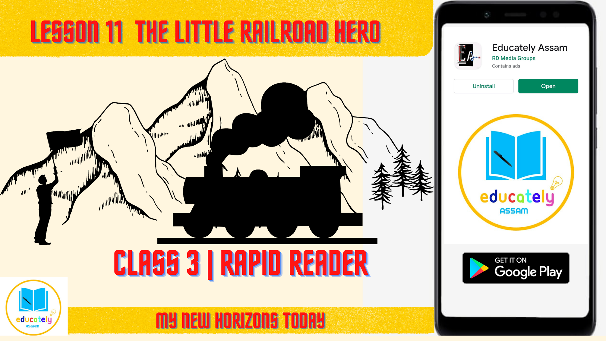 Lesson 11 | The Little Railroad Hero all questions and answers | Reader 3 English